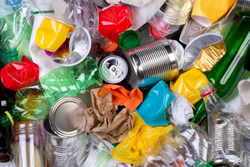 Clean garden with professional waste removal service