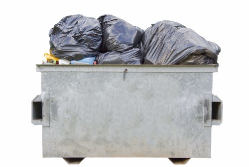 Commercial skip ready for hire in Morden