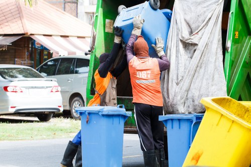 Environmental benefits of recycling in Morden