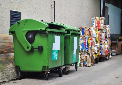 Residential property cleanup with muck removal in Morden
